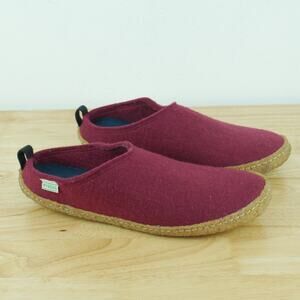 Kyrgies Outdoor Wool Slides 44 Men 11 11.5 Felt Slip On Shoes Insole Sustainable